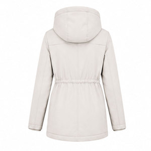 Women's Hooded <b>Waterproof</b> Parka <b>Jacket</b> with Windproof Protection, Multiple Utility Pockets and Comfortable <b>Warm</b> Quilted Interior - Product Image 2