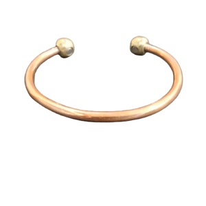 High Quality Pure Copper <b>Magnetic</b> Therapy <b>Bracelet</b> For Arthritis Pain Relief Handmade Mesh Pattern Adjustable Bangle Cuff - Product Image 1