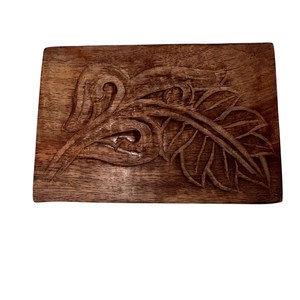 Low Cost Wooden Gift Storage <b>Box</b> for Jewelry, Rings, Earrings and Small <b>Treasures</b> with Elegant Rustic Design for Home - Product Image 4