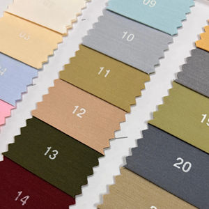 Tissu de chemise en coton peigné Giza de Turquie de qualité supérieure, largeur 58 pouces, teint uni, pour vêtements de sport homme, femme et enfant, technique de tissage - Product Image 1