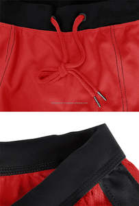 Ensemble de shorts cargo à manches courtes Veste Polyester Nylon Ensemble de shorts coupe-vent Short en maille pour hommes Joggers Fitness Athletic Workout Gym - Product Image 5