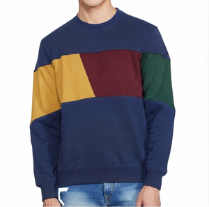 Wholesale Rate Men's Long Sleeve Quick Dry Knitted Casual Sweatshirt OEM Service Breathable Regular Fit - Product Image 4