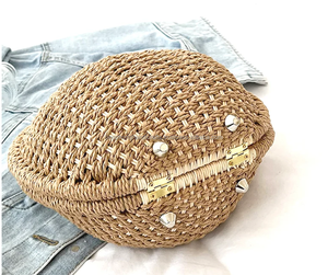 Mini <b>Bag</b> Handbag Wholesale Straw <b>Bag</b> Tote Handbags | 100% Handmade | TienPhong Handicrafts - Product Image 3