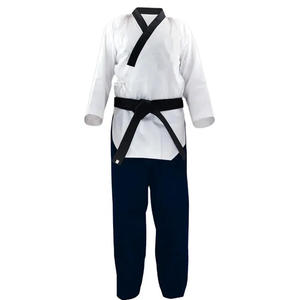 Uniforme d'entraînement professionnel de karaté et de taekwondo de qualité supérieure, logo personnalisé, vente en gros - Product Image 1