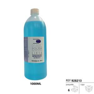 Linsa Professional 6/U Removedor de Esmalte de Uñas 1000ml con Limas de Uñas y Set de Manicura - Set Profesional de Cuidado de Uñas en Promoción - Product Image 1