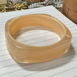 Bracelet jonc en résine personnalisé fait main, écologique, de haute qualité, coloré, artistique, bijoux de mode pour femmes, assortiment de perles - Product Image 3