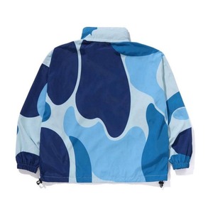 Custom Unisex Green Camo Hooded Windbreaker Zip-Up Outdoor Jacket Windproof Hooded Jacket Embroidery Fleece Warm Jersey 2026 - Product Image 3