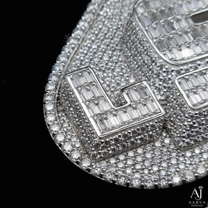 Colgante de Moissanita Más Vendido, Joyería Fina con Plata de Ley 925 para Mujer, Diseño Personalizado Disponible al Por Mayor a la Mejor Precio - Product Image 4