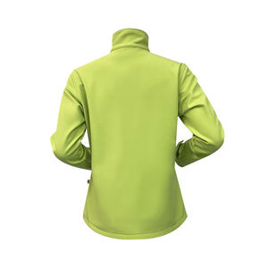 New Unisex Bright Yellow Windproof <b>Cycling</b> <b>Jacket</b> Full Zip Long Sleeve Polyester Sport <b>Jacket</b> - Product Image 2
