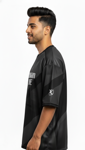 Camiseta Extra Grande de Poliéster/Algodón Sublimado para Hombre, Moda Urbana, Corte Regular Informal, Secado Rápido, Transpirable - Product Image 5