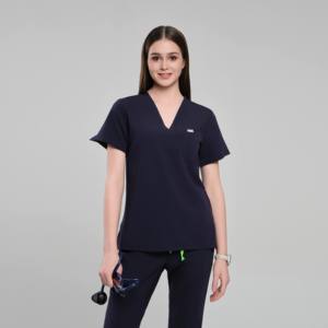 High Quality OEM Hospital Medical Custom Logo 2 Piece Unisex Nursing <b>Scrub</b> Jogger Sets Uniform 65% Cotton 35% - Product Image 6