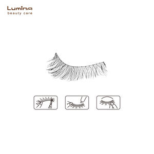 Faux cils faits à la main NA02 en gros pour grossistes en ligne - Product Image 3