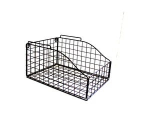 Panier en fil métallique contemporain et personnalisé pour le rangement polyvalent, la présentation décorative et les essentiels de cuisine - Product Image 2