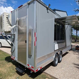 Efficient Mobile Food Trailer Designed For Catering Operations With Commercial Cooking Facilities Spacious Workspace - Product Image 5