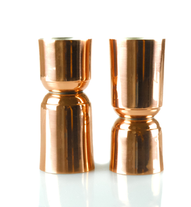 Verre doseur à bière en cuivre martelé brillant, accessoires de bar et de vin très demandés - Product Image 2