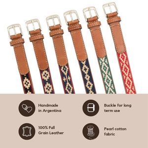 Custom Logo Men Black Adjustable Stretch Leather End Tip <b>Elastic</b> Woven Stretch <b>Belt</b> - Product Image 4