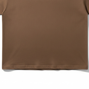 เสื้อยืดผู้ชายทรงปกติ คุณภาพพรีเมียม ผ้าฝ้าย/โพลีเอสเตอร์ 100% ป้ายด้านหน้าสั่งทำได้ ขายส่ง เสื้อเปล่า ทรงไหล่ตก ผ้าถัก - Product Image 3