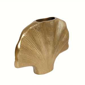 Vase à plumes en bronze moderne nordique, fait main, décoration de table, longueur 30,5 cm, hauteur 23,5 cm - Product Image 2