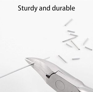 Boîte de rangement personnalisée en PVC blanc avec logo pour coupe-ongles de manucure et pédicure en acier inoxydable, emballage sur carte, fournitures pour ongles - Product Image 6