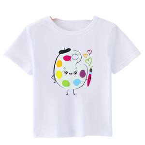 T-shirt d'été en coton décontracté pour femmes manches courtes et coupe décontractée pour les journées de bureau ou les routines à la maison - Product Image 5