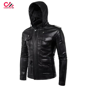 Veste en cuir pour homme sur mesure, dernier design, prix compétitif, vente exceptionnelle, votre propre logo, nouveau style, vestes en cuir pour homme - Product Image 1
