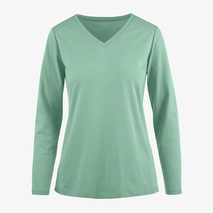 Sous-vêtements médicaux pour femmes, doux et extensibles, à col montant, avec logo imprimé numériquement, pour infirmières - Product Image 4