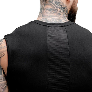 OEM Custom Drop Armhole tank Top Mens Gym Wear Fitness Muscle <b>Vest</b> Workout Bodybuilding Mens Tank Top - Product Image 4