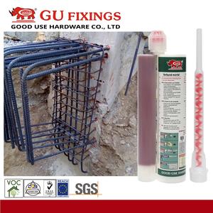 Mortier d'ancrage époxy pur en deux parties certifié ETA et CE de 400 ml pour la construction, la connexion des armatures avec une charge lourde et un collage - Product Image 4
