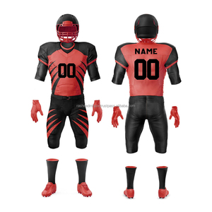 Uniforme de football américain à la mode Design personnalisé tissu respirant à séchage rapide OEM ODM usine Pakistan fournisseur - Product Image 6