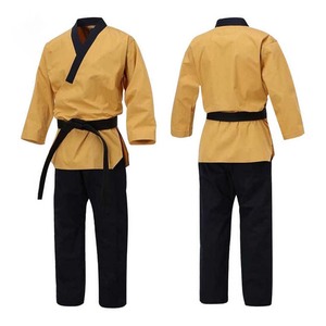Tenues d'arts martiaux : Nouveaux uniformes de Taekwondo au design tendance, uniformes d'entraînement de maître de Taekwondo, uniformes classés en vogue - Product Image 4