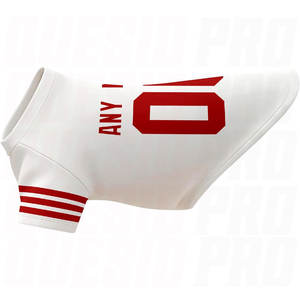 Camiseta para Perro Estilo Jersey, Ropa para Mascotas Personalizada con Nombre y Número, Regalos para Perros, Prenda Cómoda y Transpirable para Mascotas - Product Image 2