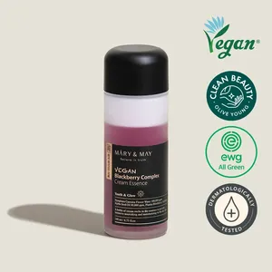 Mary & May Good Quality Vegan Blackberry Complex Cream Essence 140ml pour usage facial - Product Image 1