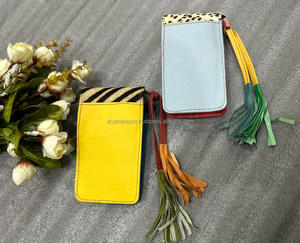 Sac et étuis en cuir recyclé pour téléphone portable OEM sac à bandoulière pour téléphone portable pour femme sac à main écologique multicolore pour téléphone portable - Product Image 6