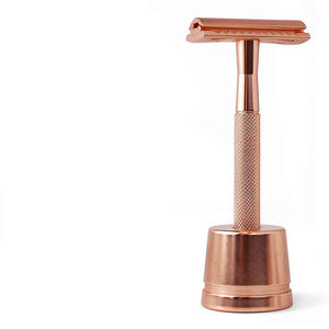 Maquinilla de Afeitar de Seguridad Reutilizable de Acero Inoxidable de Primera Calidad, Herramienta de Afeitado Manual de Doble Filo para la Cara, el Cuerpo y las Zonas del Bikini para Hombres - Product Image 4