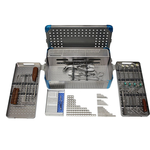 Kit d'instruments chirurgicaux orthopédiques manuels de base pour chirurgie des fractures avec vis canulées de 6,5 mm en acier inoxydable, compatible Ariston, CE - Product Image 1
