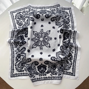 Summer Print <b>Scarf</b> Silk <b>Scarf</b> Women <b>Square</b> Hairbands Foulard Female Bandana Neck Kerchief Headbands 2026 New - Product Image 6