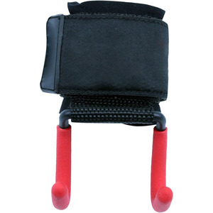 SAAR Industries Heavy Duty <b>Gym</b> Rod Hooks for Weightlifting Professional Wrist Straps with Metal Lifting Hooks - Product Image 3