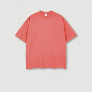 Camiseta Personalizada con Cuello Grueso para Hombre, Algodón Orgánico de Alta Calidad, Talla Grande, Lisa, Extra Grande, de Lujo - Product Image 6