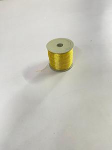 Fil à tricoter pour sacs à main, fil métallisé 90% et coton 10%, haute résistance, pour broderie, 100g 500m - Product Image 2