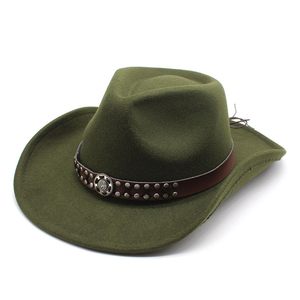Classic <b>Western</b> Style Cowboy <b>Hat</b> Lightweight Breathable Wide Brim Outdoor Fashion Accessory For Adults - Product Image 3