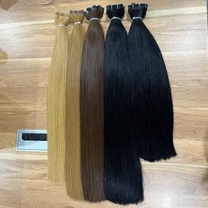 Cabello de Alta Calidad - Vietnam - Precio al por Mayor - Extensiones de Cabello con Cinta Adhesiva - Liso Natural a la Moda en Colores de Tendencia - Color de Moda - Product Image 1