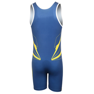 Nouvelle Arrivée Maillots de Lutte Sans Manches Sublimation Grande Taille Séchage Rapide Respirant Taille Adulte Homme Maillot de Lutte Service OEM - Product Image 2