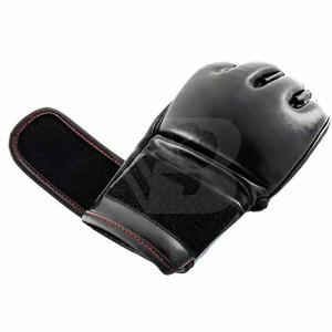 New Design Professional Laced Leather MMA Training Gloves with Custom Logo Design UV Protection Outdoor Use High Quality - Product Image 5