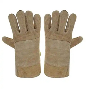 Gants en cuir de vachette pleine fleur de qualité supérieure, résistants, pour la sécurité industrielle, la protection des mains, la construction, le barbecue, la soudure - Product Image 1