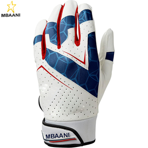 ถุงมือตีเบสบอลสำหรับผู้ใหญ่ ของแท้ รุ่น 2.0 พร้อมแผ่นรองกันกระแทก คู่หนึ่ง - หลายสี - Product Image 2