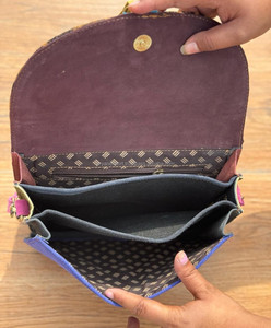 Bolso Bandolera de Cuero Reciclado Estilo Occidental, Bolso de Mano de Cuero con Estampado Animal y Borla de Alta Calidad, Bolso Cruzado para Mujer - Product Image 6