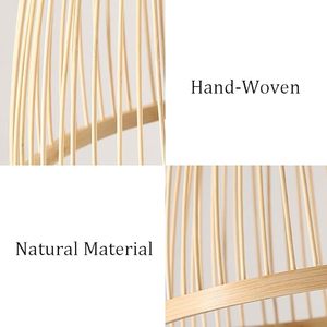 โคมไฟหวายทรงสามเหลี่ยมแบบขายส่ง โคมไฟทอมือพร้อมสายปรับระดับได้ ขั้วหลอด E27 โคมไฟแขวนสำหรับตกแต่งระเบียงทางเดิน รับผลิตแบบ OEM ODM - Product Image 4