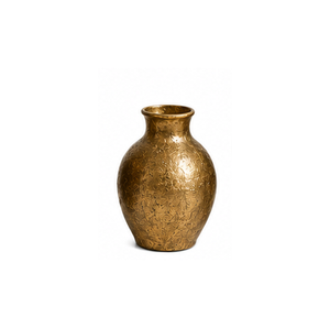 Vase à fleurs en aluminium de luxe avec une silhouette incurvée contemporaine pour les espaces de vie modernes - Product Image 5