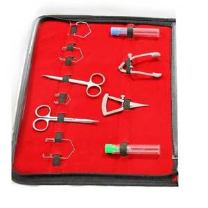 32-Piece Steel Ophthalmic Cataract Eye Micro Surgery Surgical Instruments Set Kit by SURGINEXA - Product Image 5