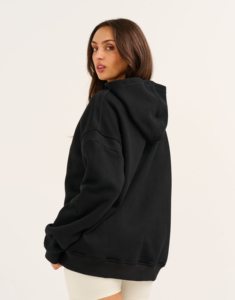 Sweat-shirts à capuche surdimensionnés personnalisés pour hommes et femmes, à fermeture éclair ou à capuche, en molleton de coton, streetwear, vêtements décontractés d'hiver - Product Image 4